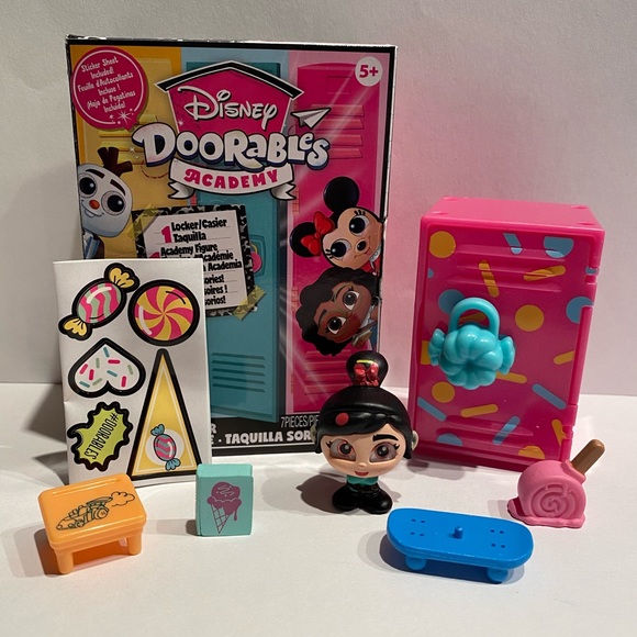 Disney Other - Disney Doorables Academy Surprise Locker Vanellope - Ultra Rare
